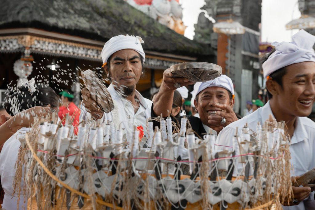 Subak rituals at subak temple. Photo copyright: Stephen Lansing